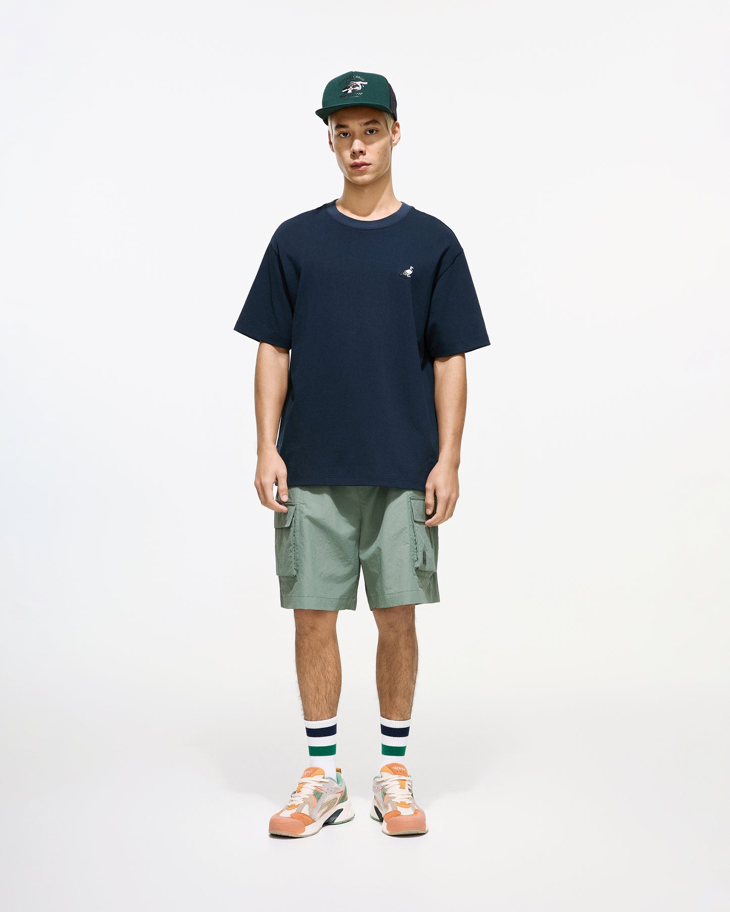 Emb Pigeon Tee - Tee | Staple Pigeon