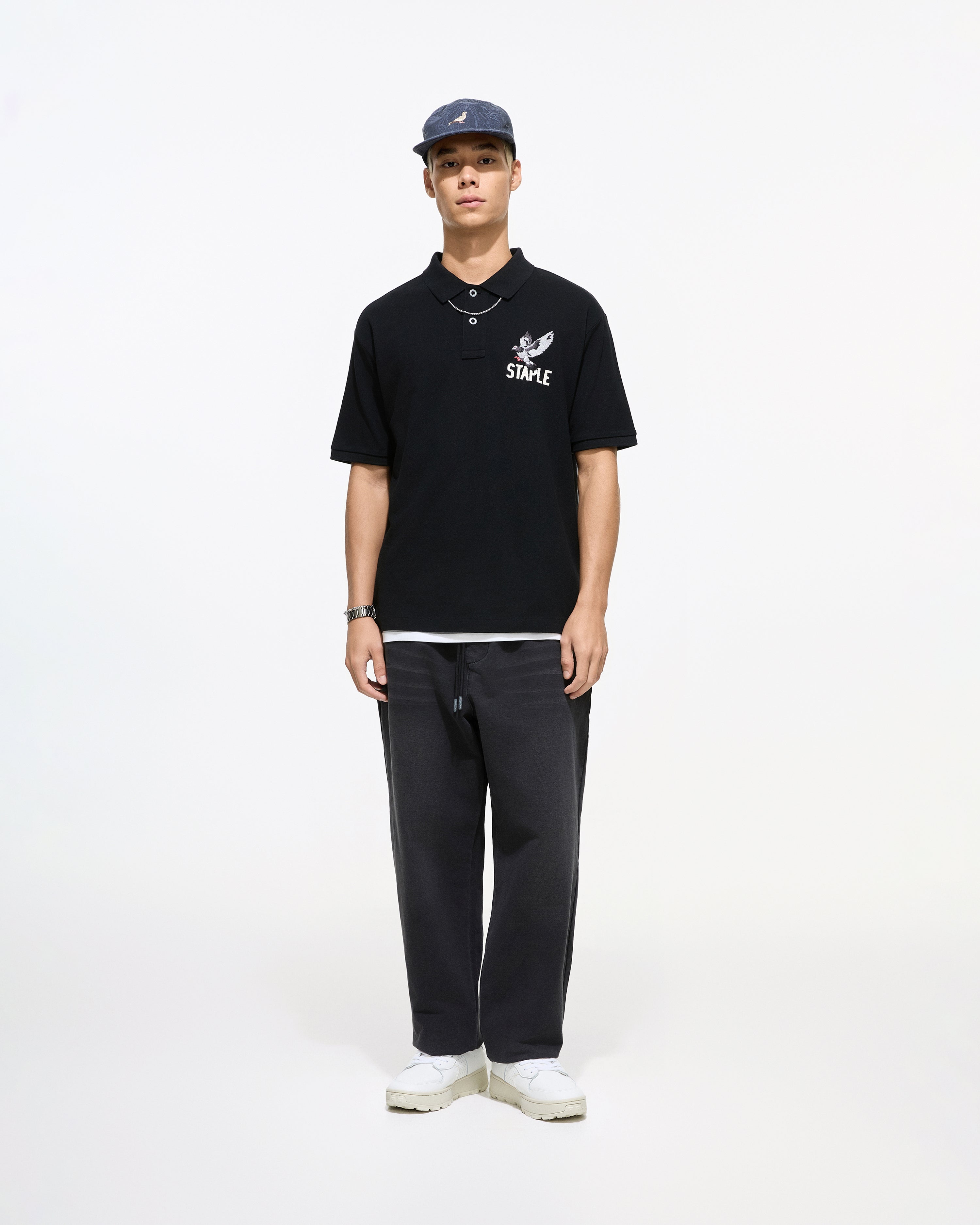 Flying Pigeon Polo - Knit Sht | Staple Pigeon