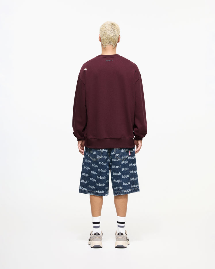 Emb Pigeon Crewneck - Crewneck | Staple Pigeon