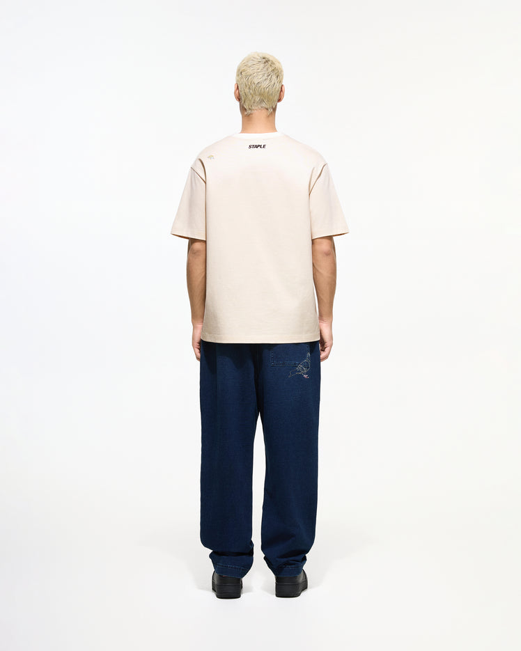 Emb Pigeon Tee - Tee | Staple Pigeon