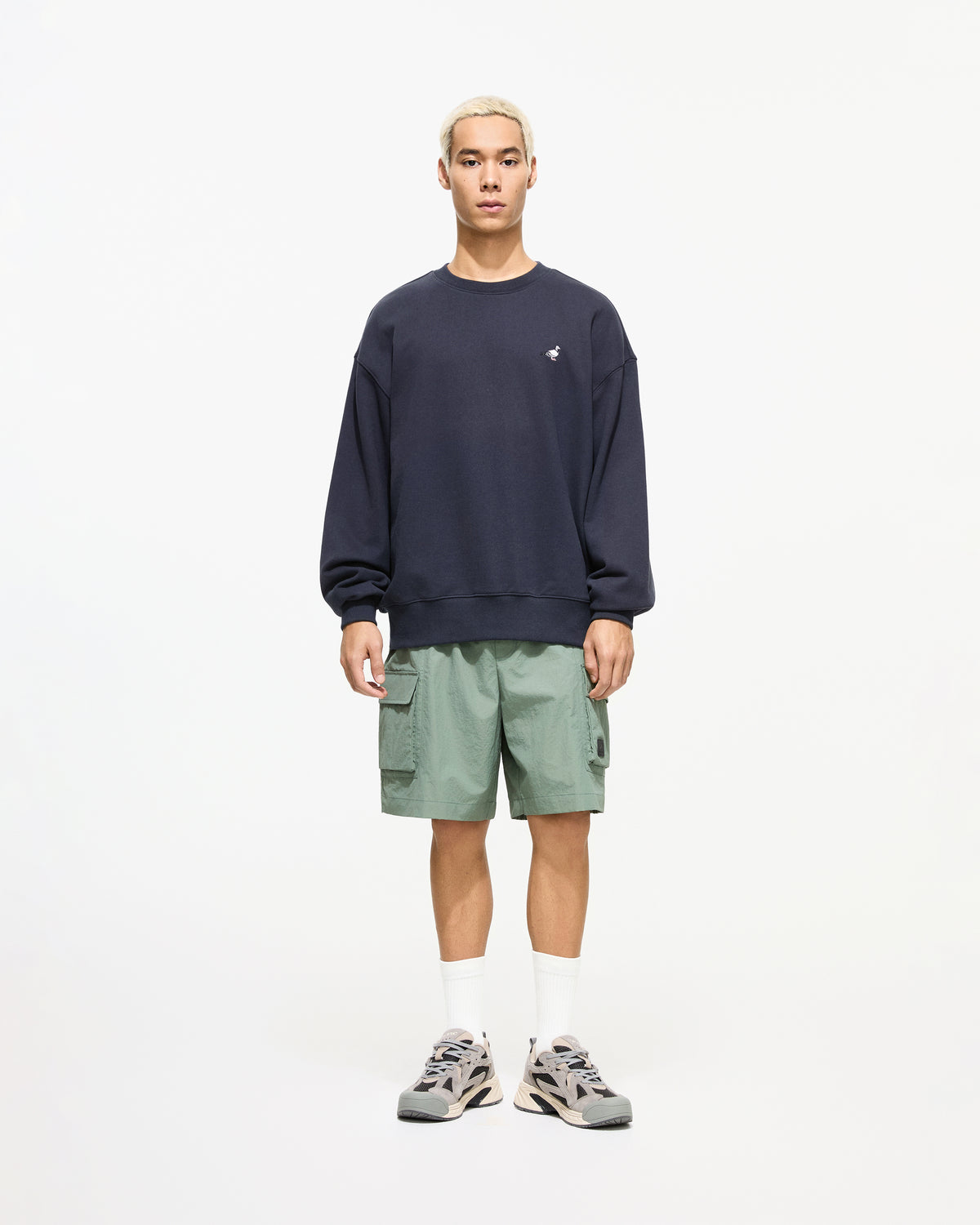Emb Pigeon Crewneck - Crewneck | Staple Pigeon
