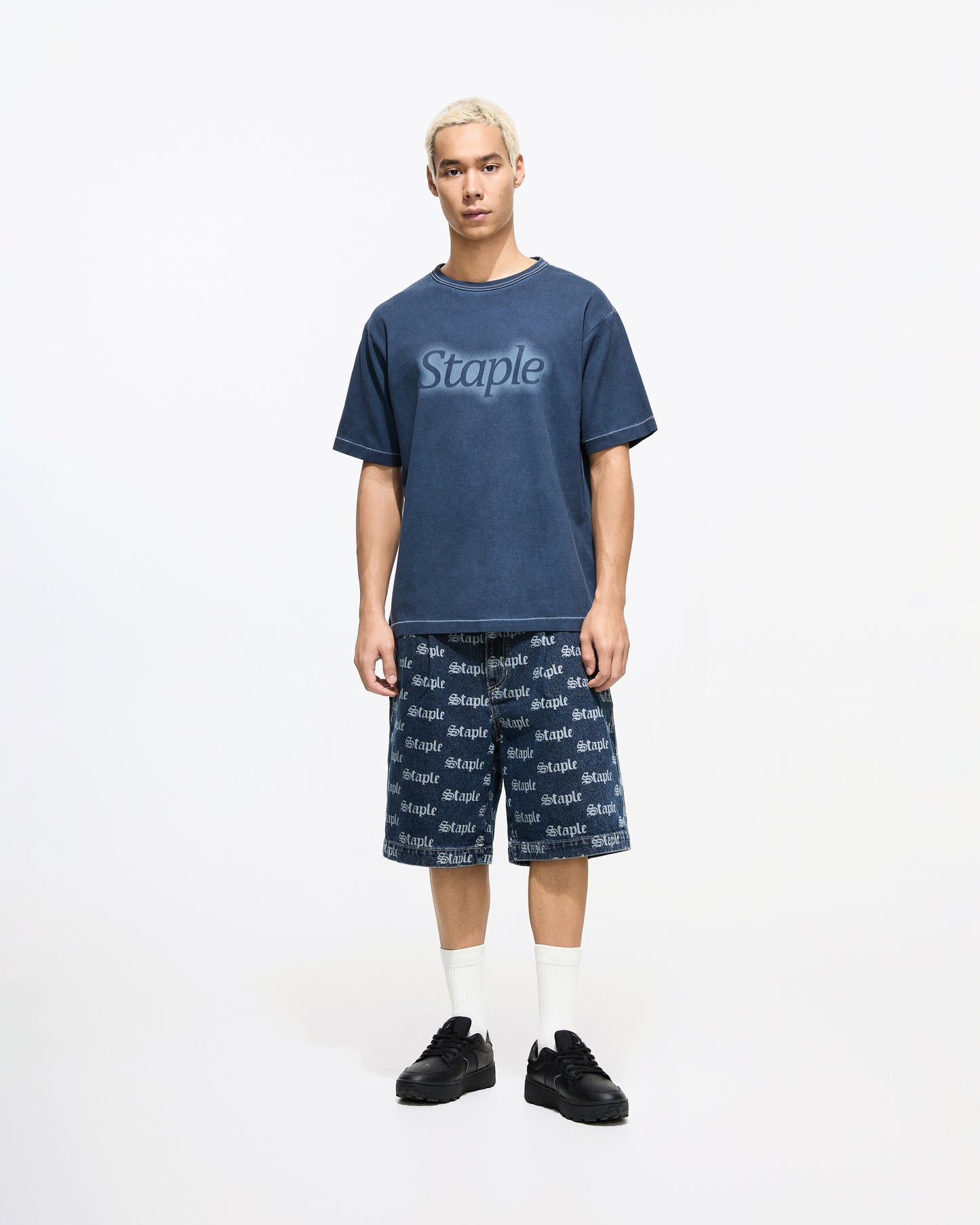 Washed Logo Tee - Tee | Staple Pigeon