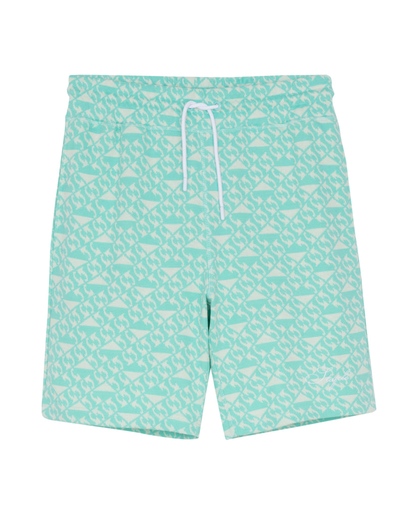 Script Jacquard Short