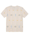 Emblem Striped Tee - Tee | Staple Pigeon