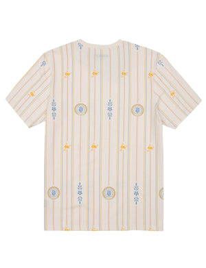 Emblem Striped Tee - Tee | Staple Pigeon