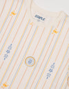 Emblem Striped Tee - Tee | Staple Pigeon
