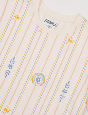 Emblem Striped Tee - Tee | Staple Pigeon