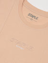 Line Logo Emb Tee - Tee | Staple Pigeon