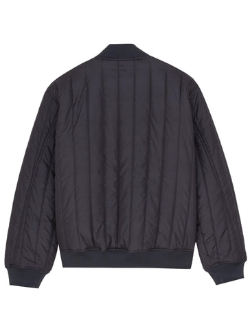 Vertical Quilt Baseball Jacket - Jacket | Staple Pigeon