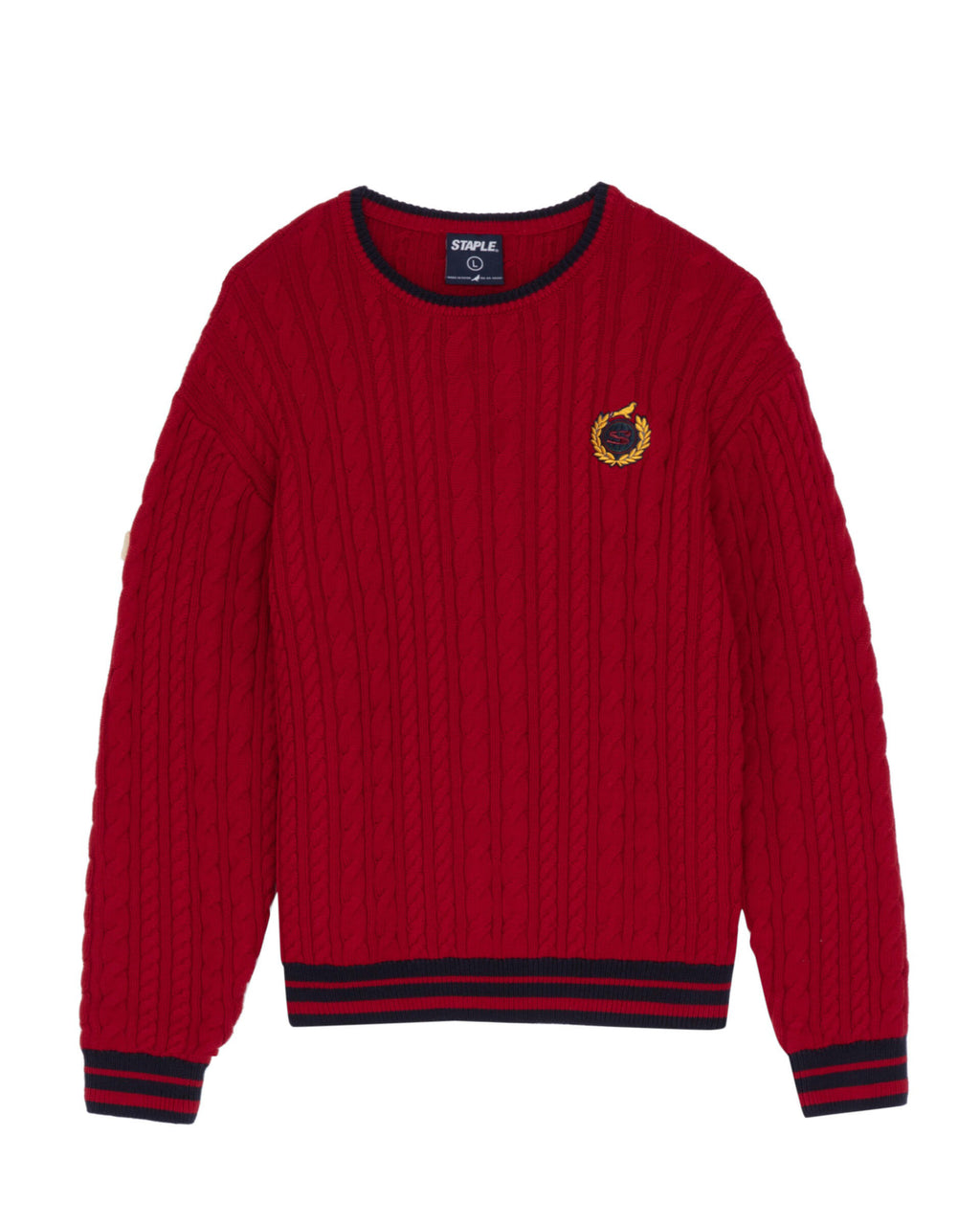 Crest Cable Knit Sweater - Pullover | Staple Pigeon