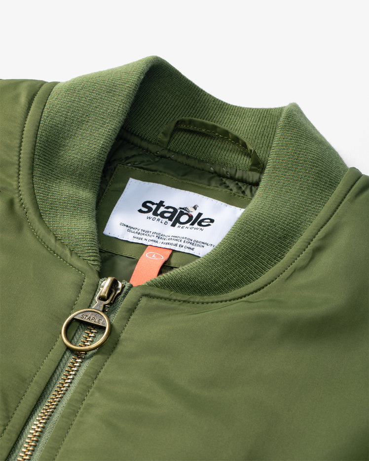 Pigeon Logo Bomber Jkt - Jacket | Staple Pigeon