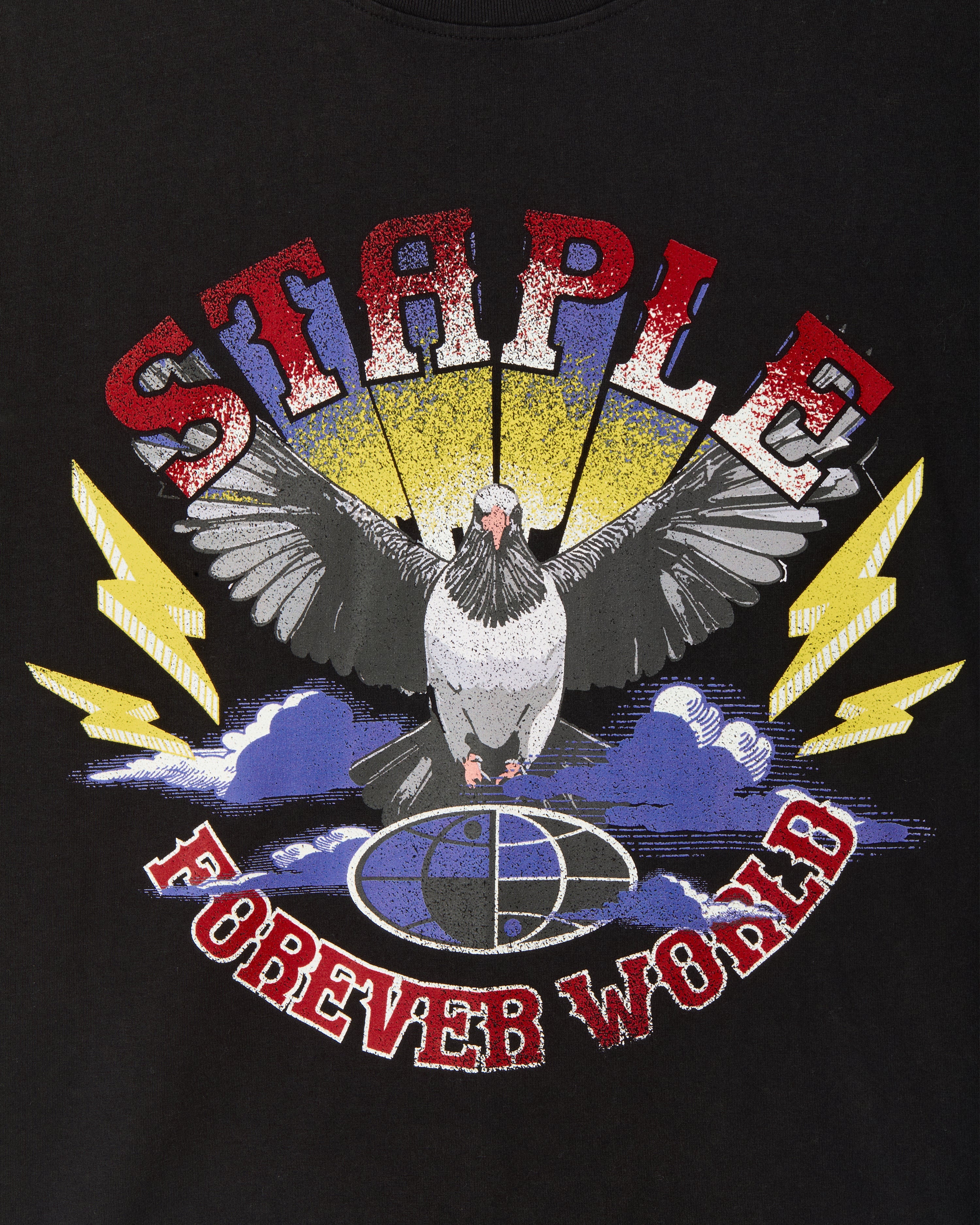 Forever World Tee - SS Tee | Staple Pigeon