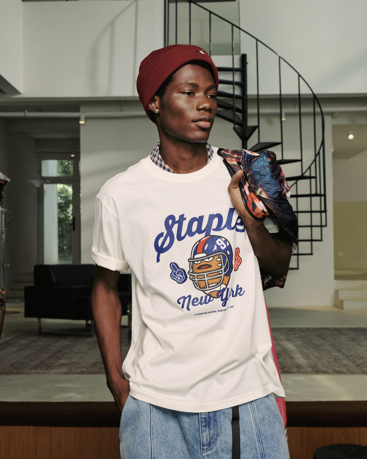 NY Football Tee - SS Tee | Staple Pigeon
