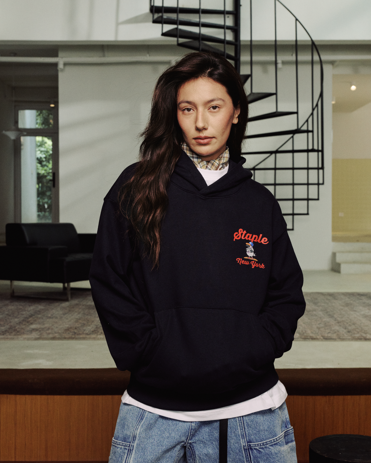 NY Sports Hoodie - LS Hoodie | Staple Pigeon