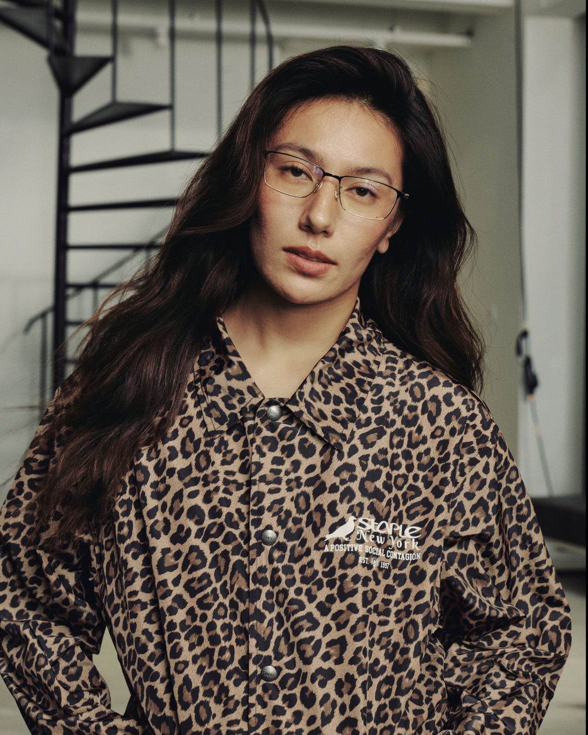 Contagion Printed Coach Jkt