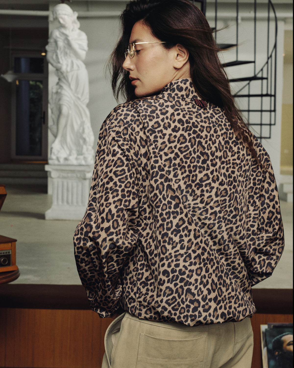 Contagion Printed Coach Jkt