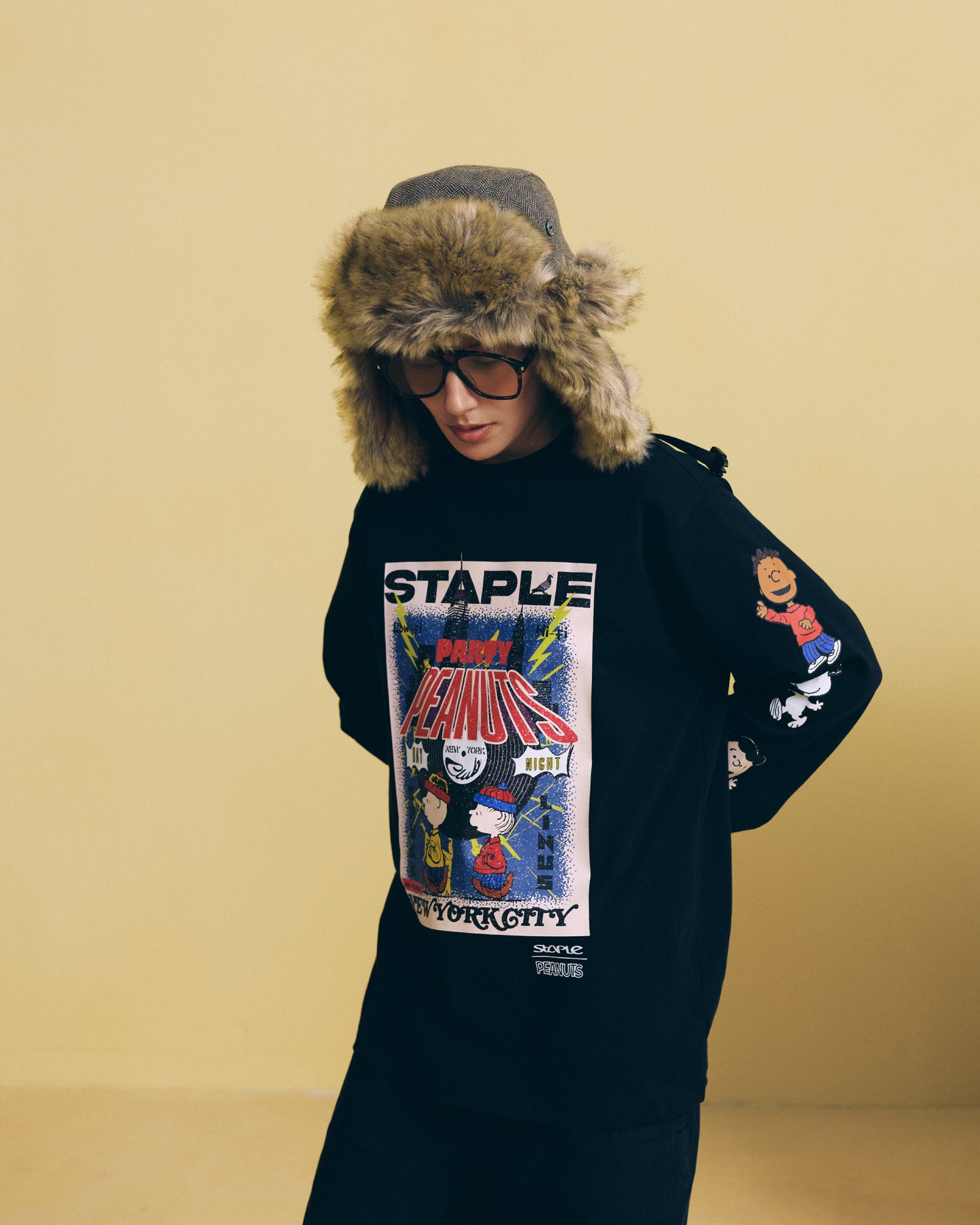 Staple x Peanuts Club LS Tee - LS Tee | Staple Pigeon