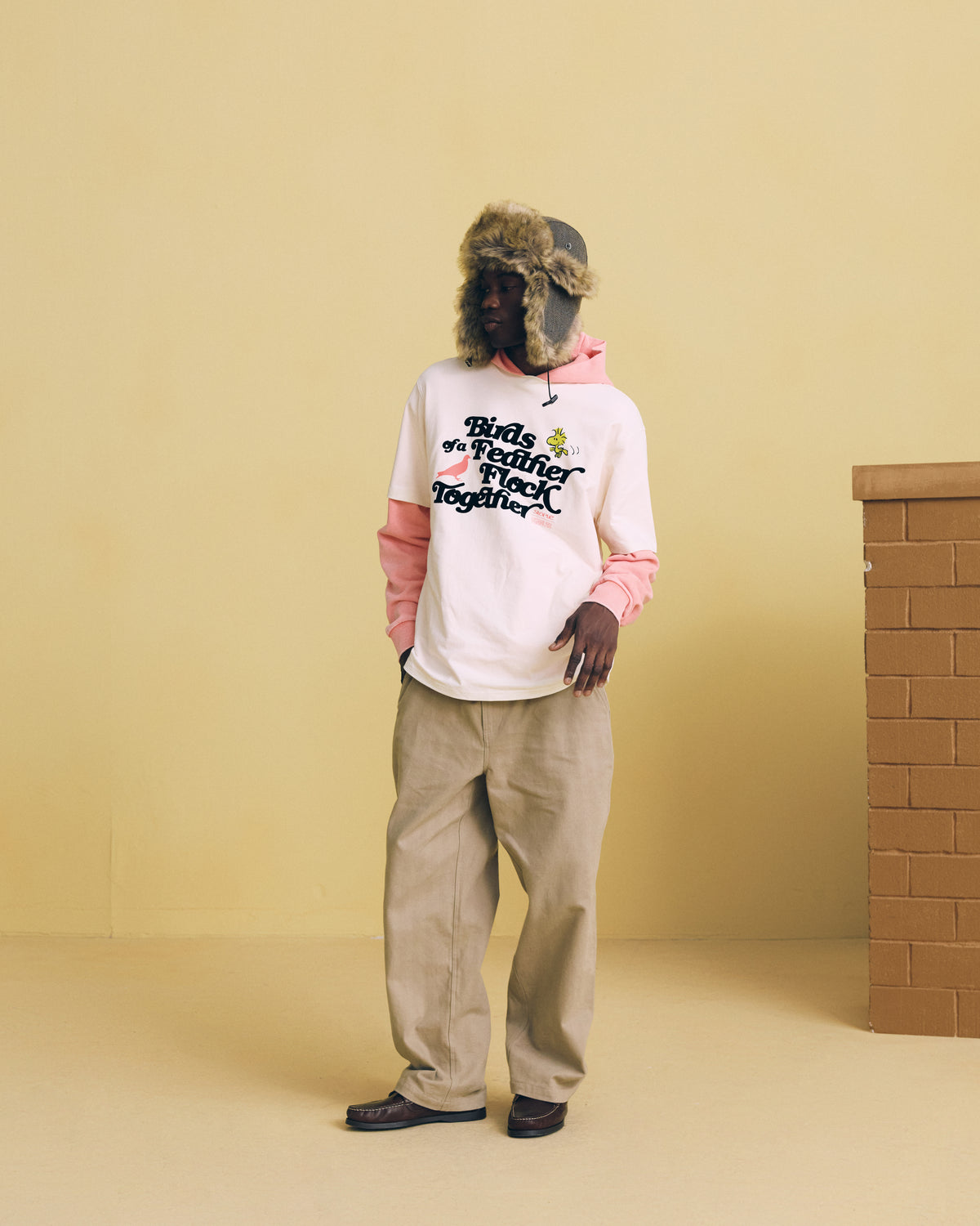 Staple x Peanuts Flock Tee - SS Tee | Staple Pigeon