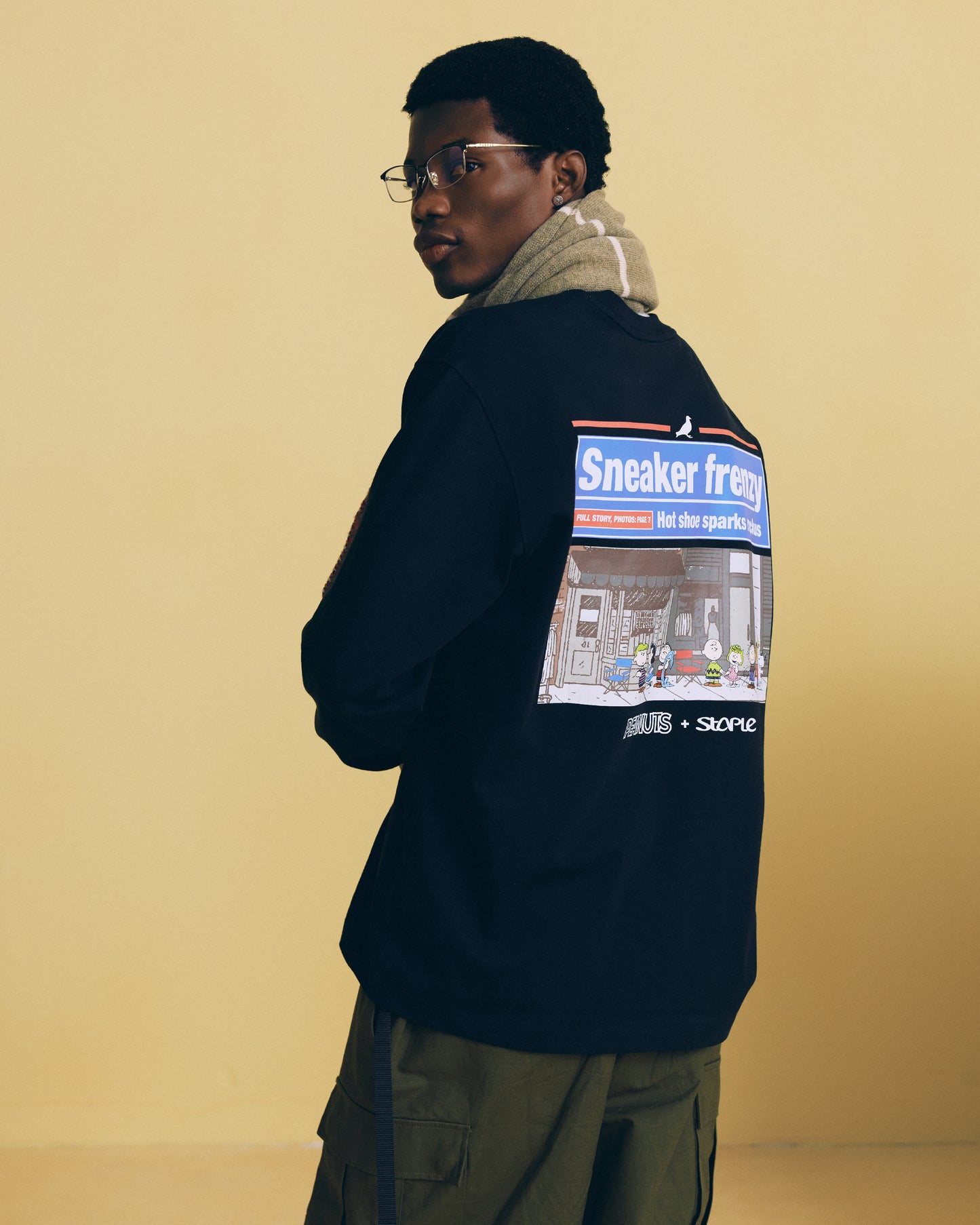 Staple x Peanuts Campout LS Tee - LS Tee | Staple Pigeon