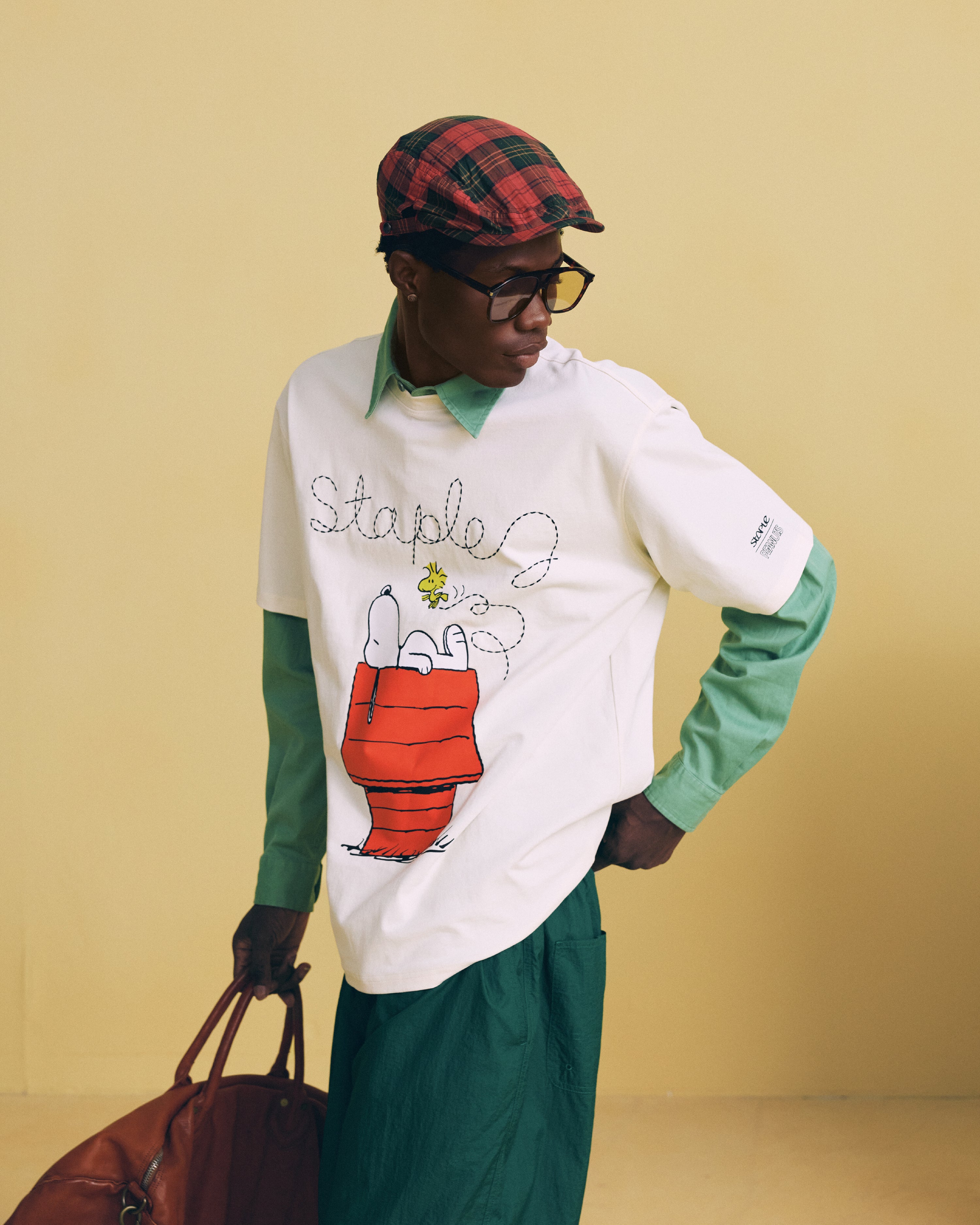 Staple x Peanuts Doghouse Tee
