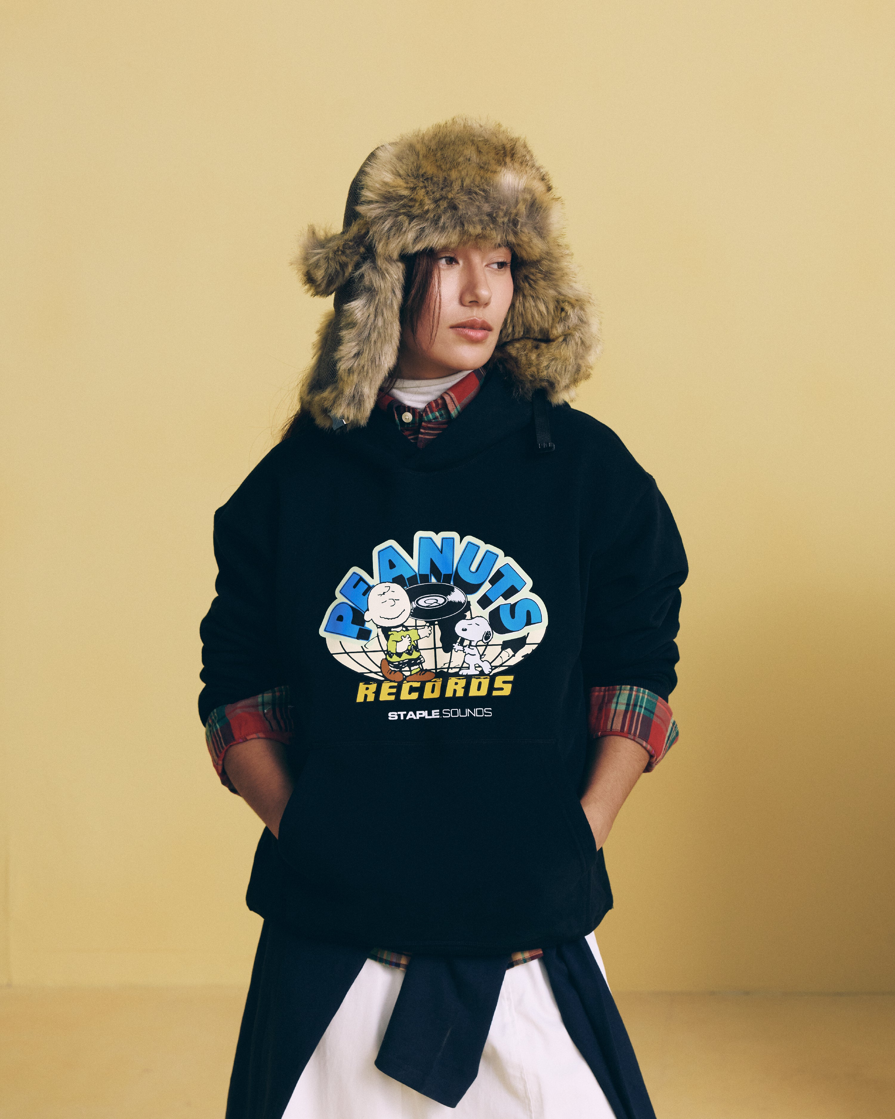 Staple x Peanuts Records Hoodie