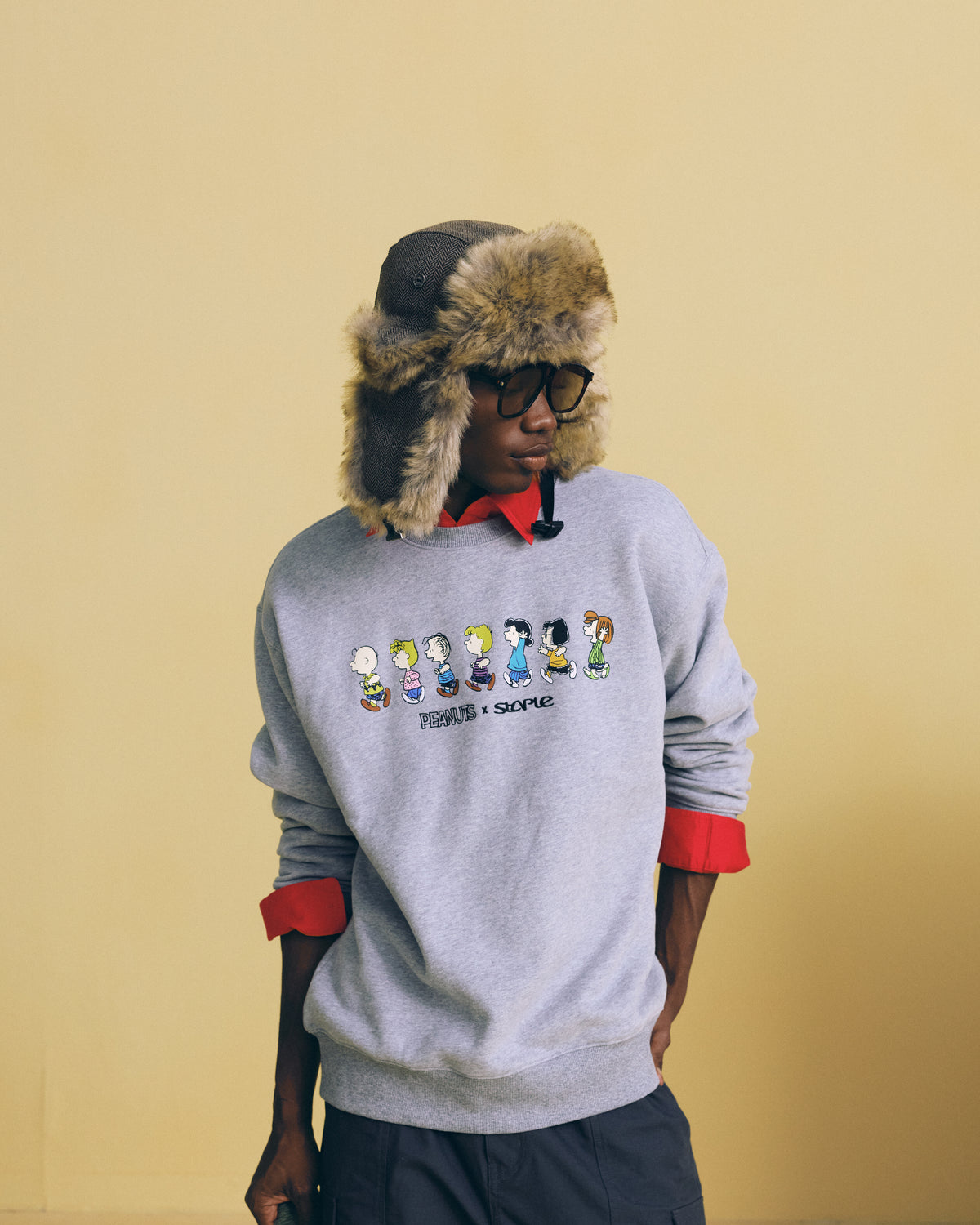 Staple x Peanuts Doghouse Crewneck