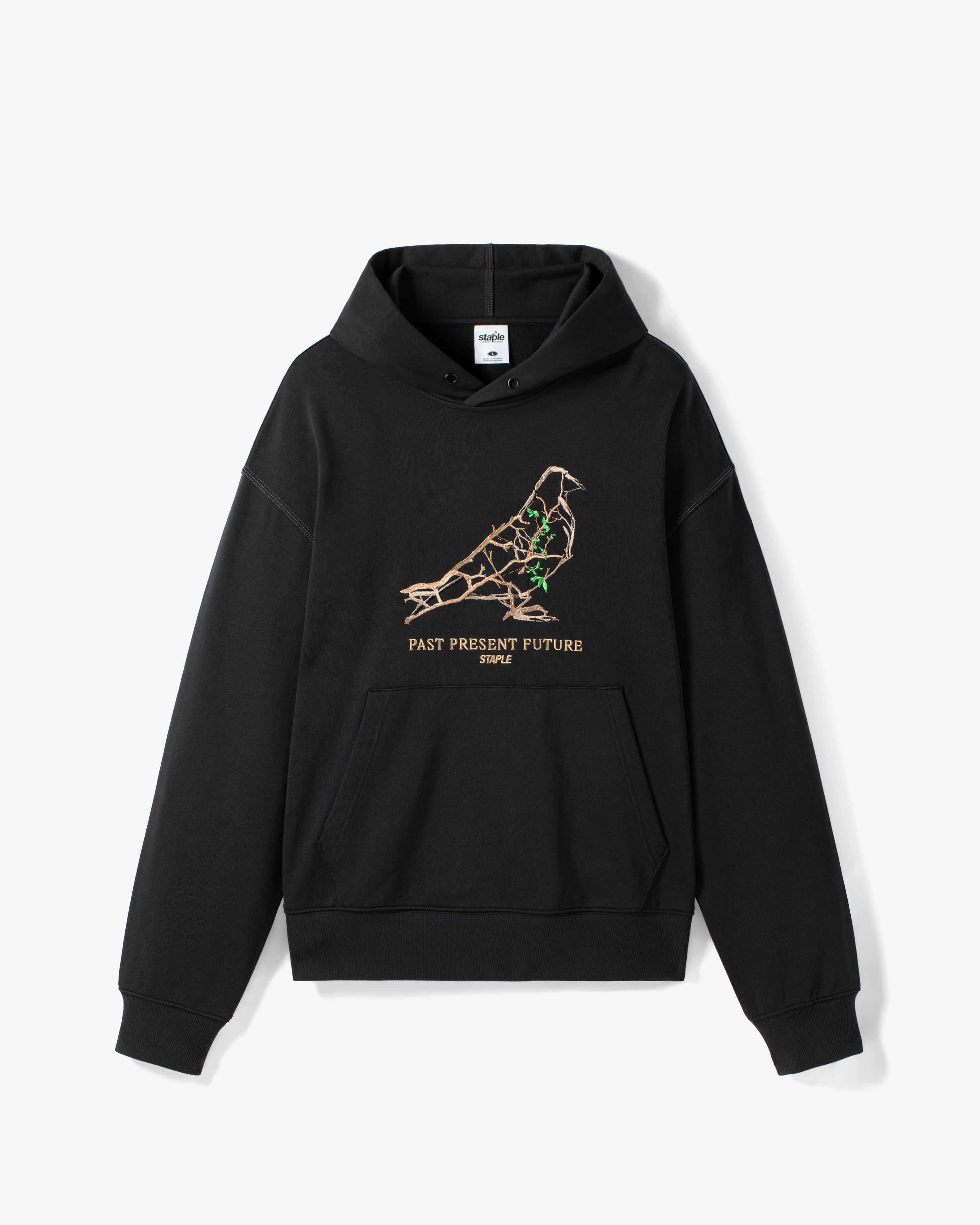 Foliage Pigeon Hoodie - LS Hoodie | Staple Pigeon