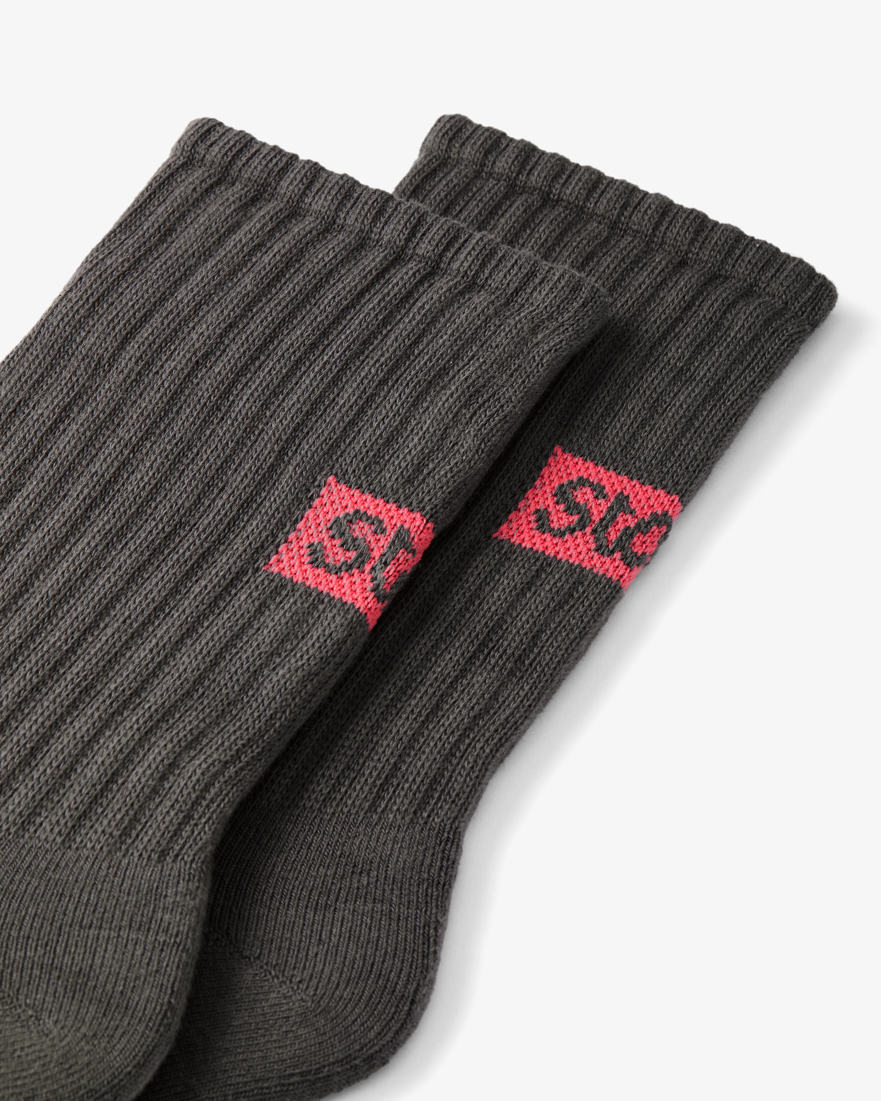 Bar Logo Socks - Crewsock | Staple Pigeon