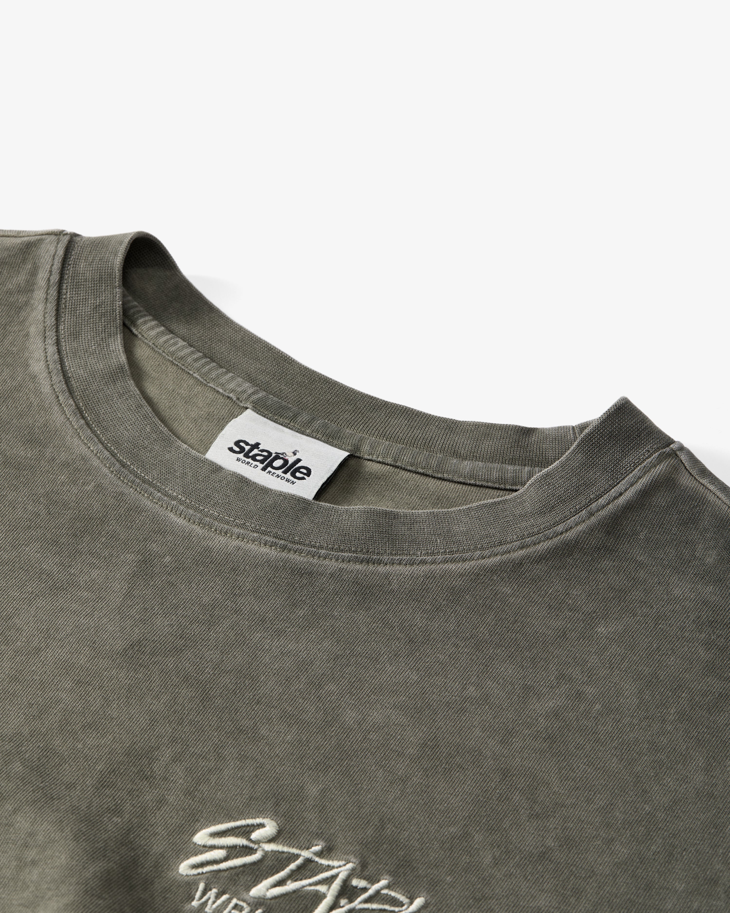 Evergreen Washed Tee - SS Tee | Staple Pigeon