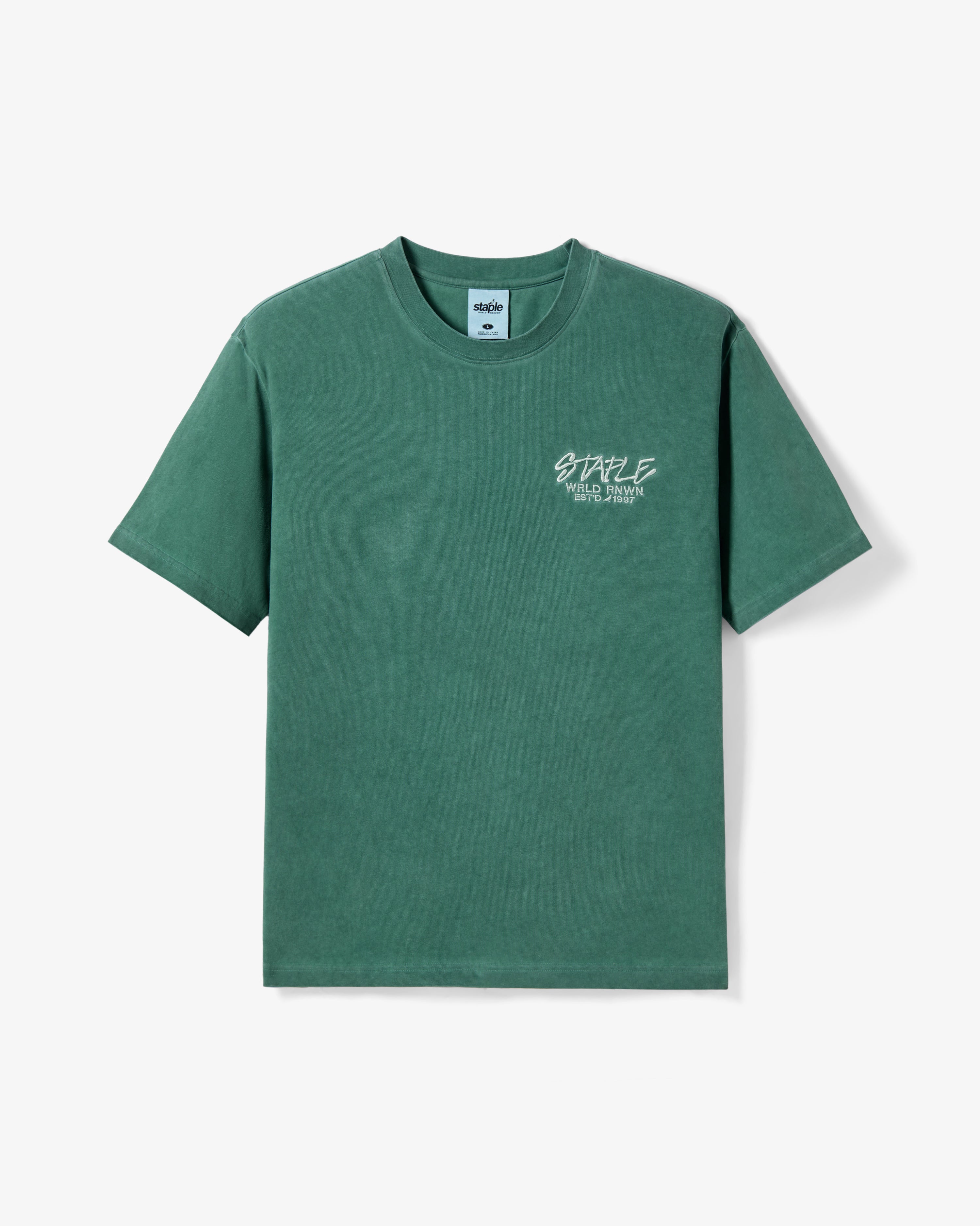 Evergreen Washed Tee - SS Tee | Staple Pigeon