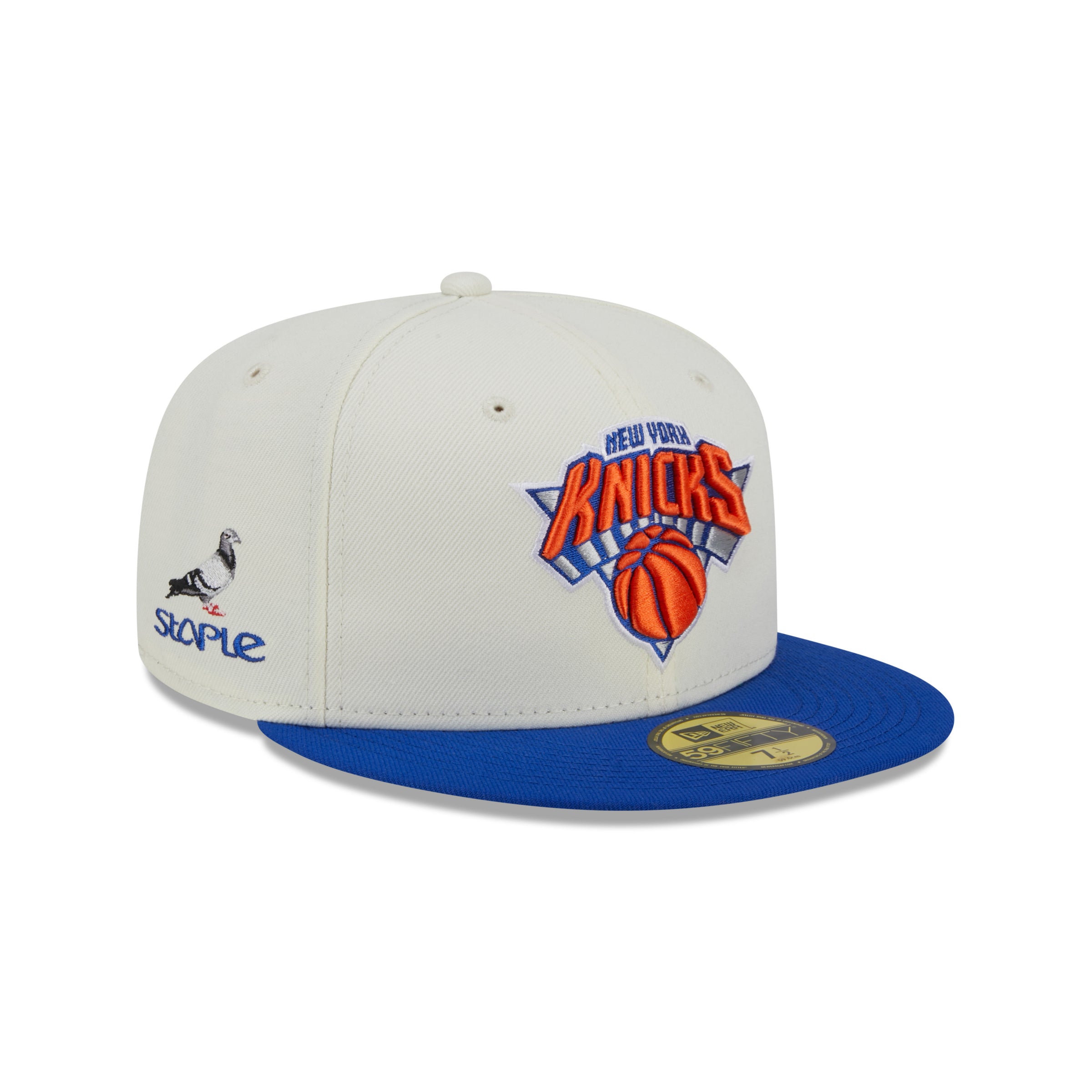 Mitchell & Ness NY Knicks Triple Team Snapback Black Hat