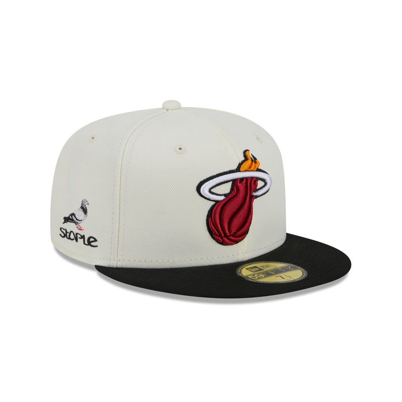 STAPLE x NBA x NEW ERA 5950 Miami Heat - Hat | Staple Pigeon