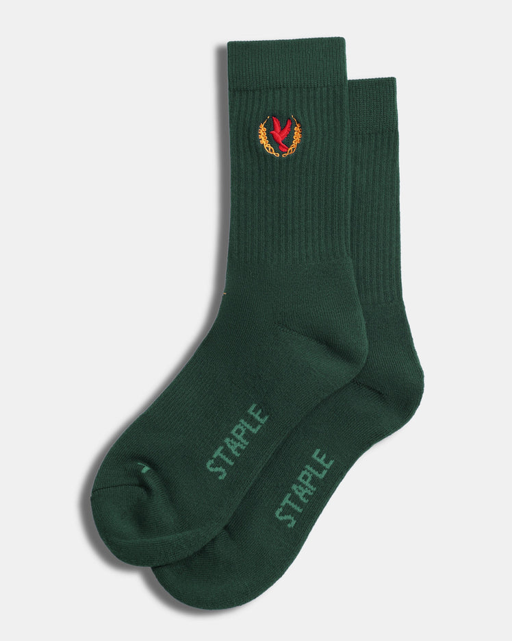 Pigeon Wreath Socks - Socks | Staple Pigeon