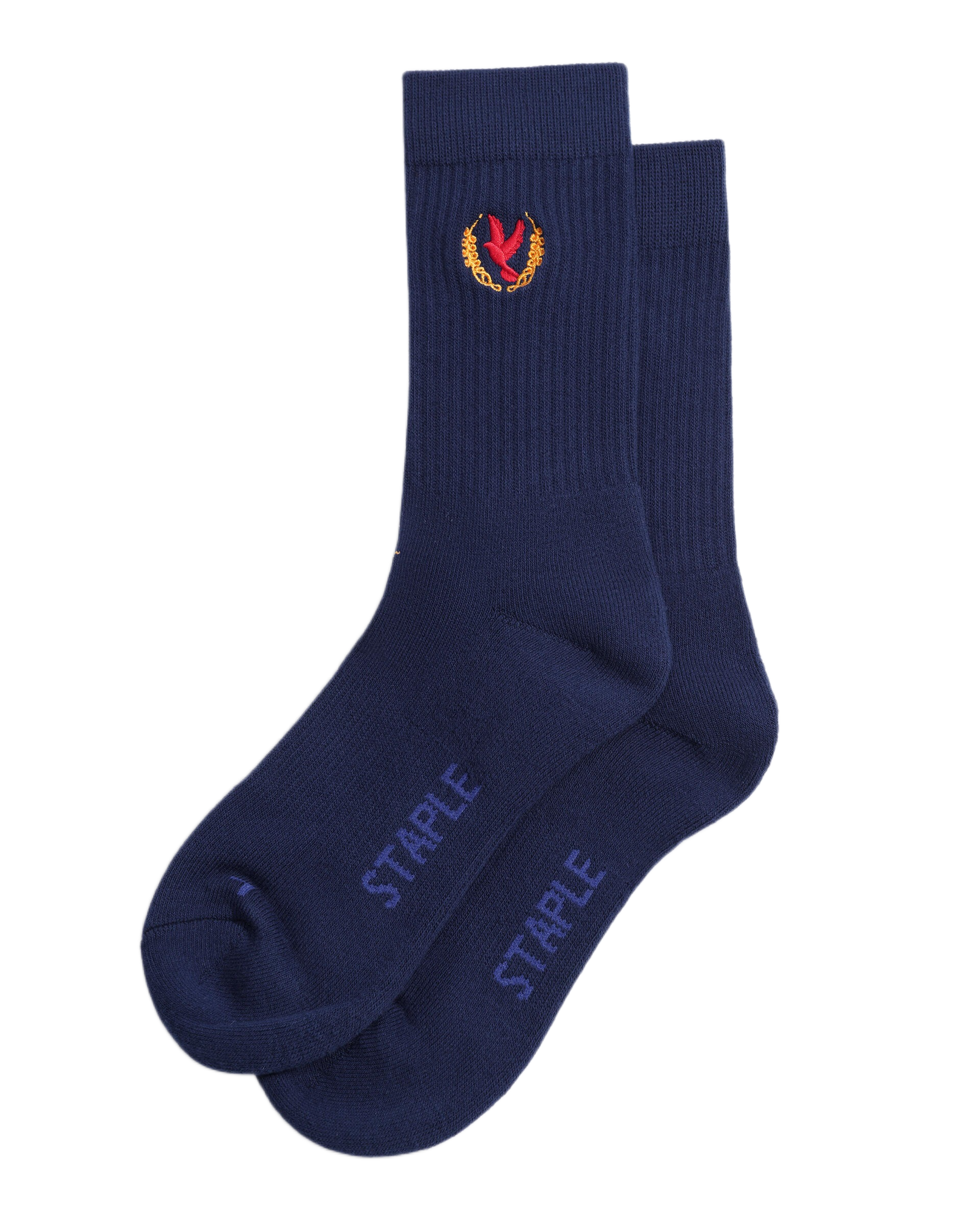 Pigeon Wreath Socks
