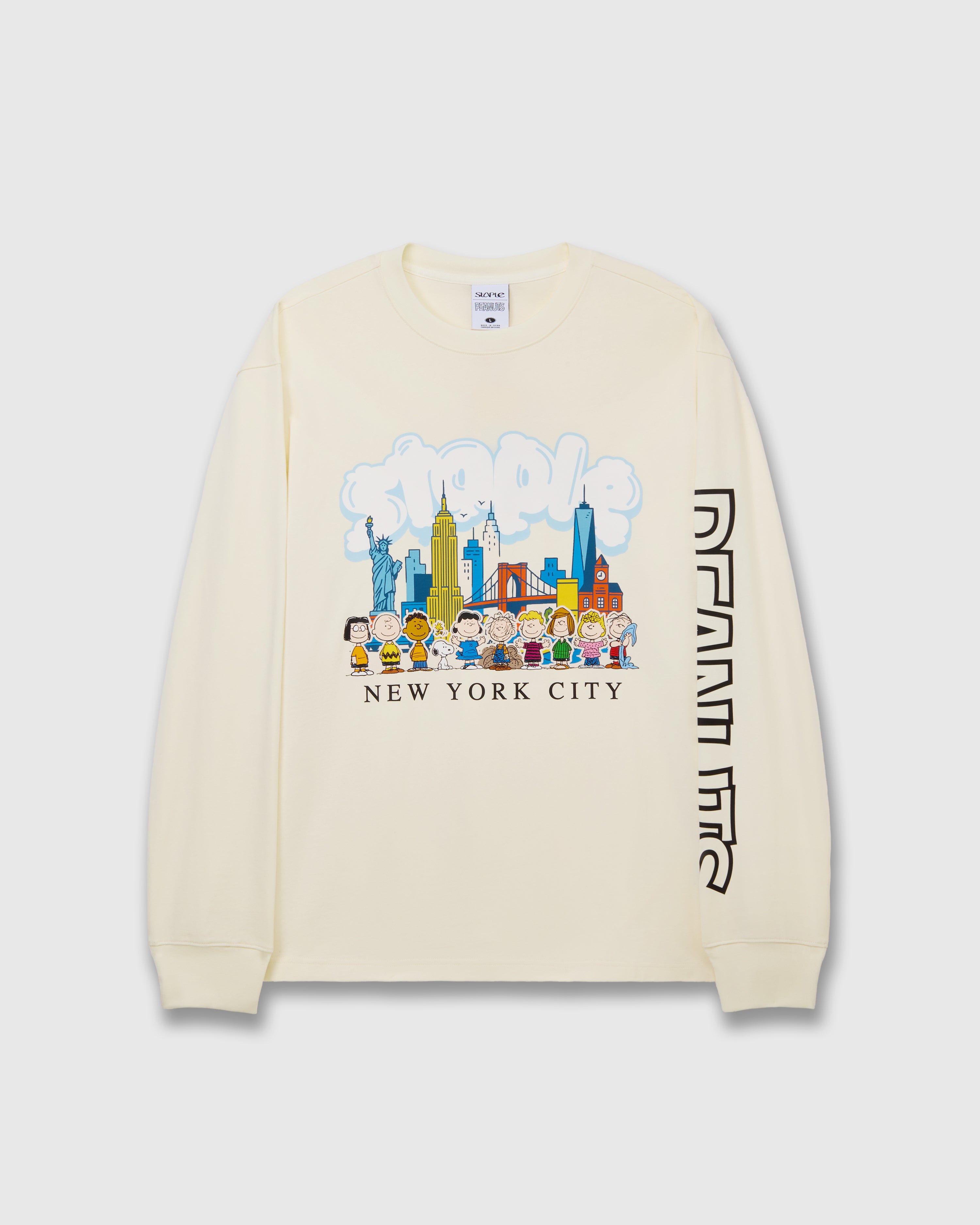 Staple x Peanuts NYC LS Tee