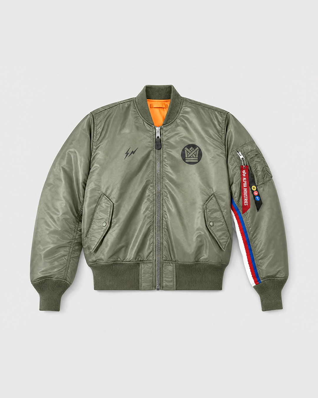 STAPLE x FRGMT x Big Crown x Alpha MA-1 - Jacket | Staple Pigeon
