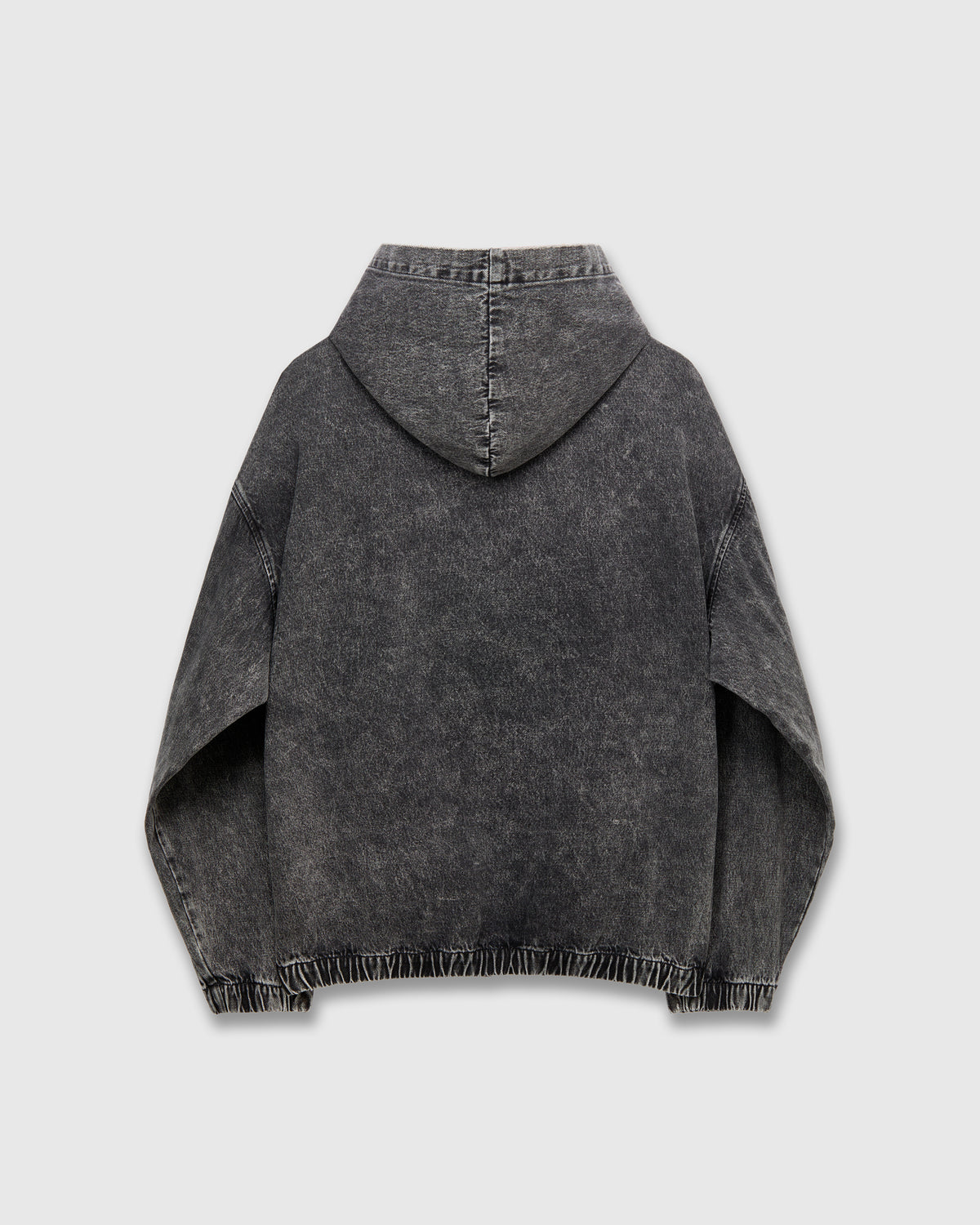 Denim Pigeon Zip Hoodie