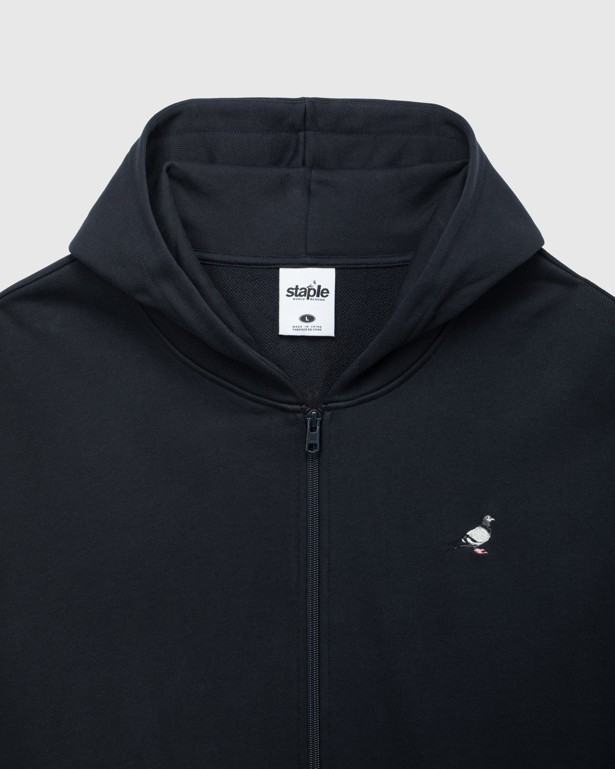 Pigeon Logo Zip Up - Full Zip Hoodie | Staple Pigeon