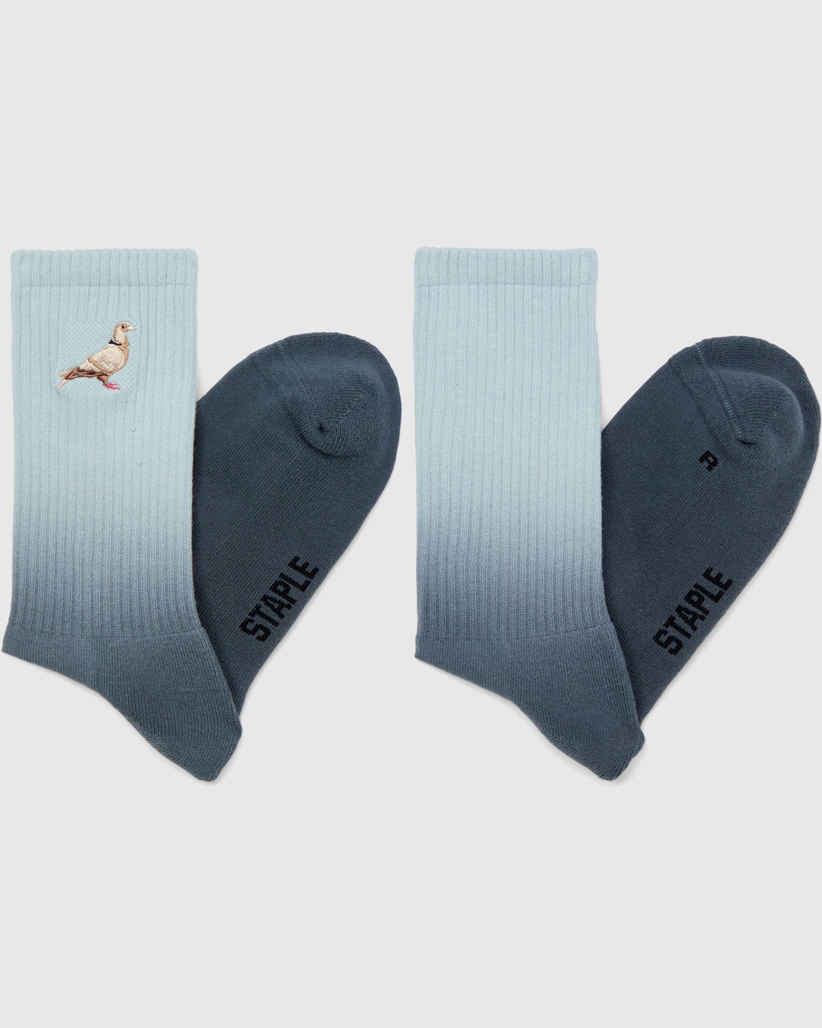 Pigeon Logo Fade Sock - Crewsock | Staple Pigeon