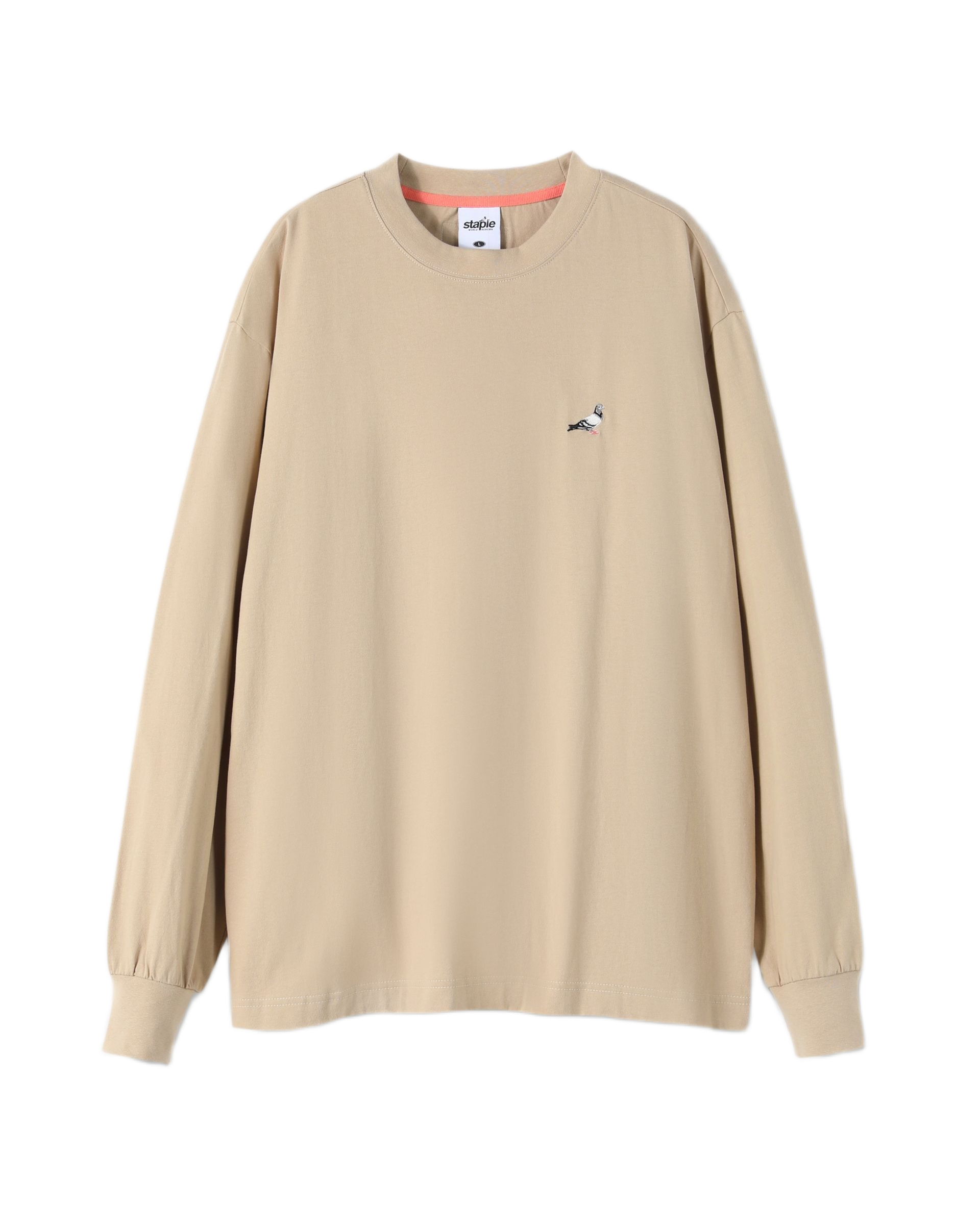 L/S Emb Pigeon Tee