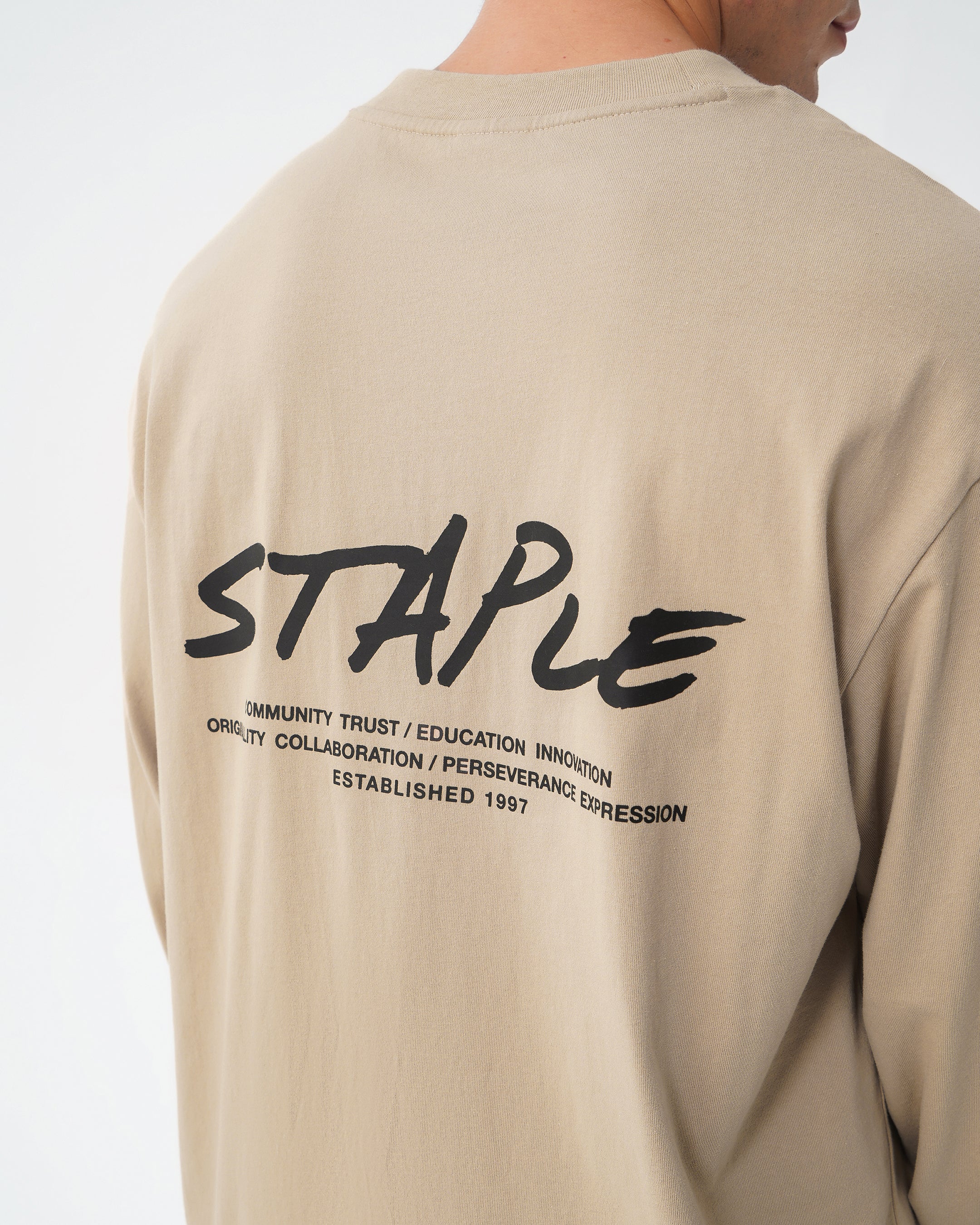 Seagram Pocket Tee - LS Tee | Staple Pigeon