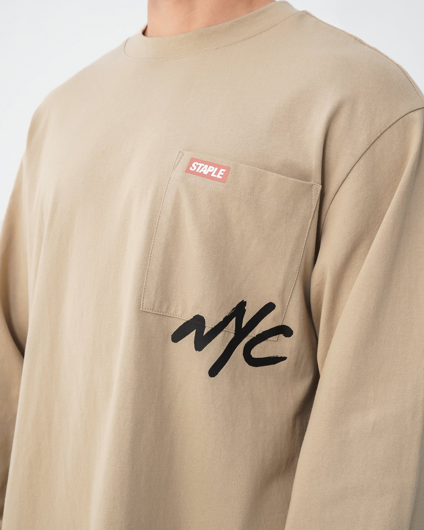 Seagram Pocket Tee - LS Tee | Staple Pigeon