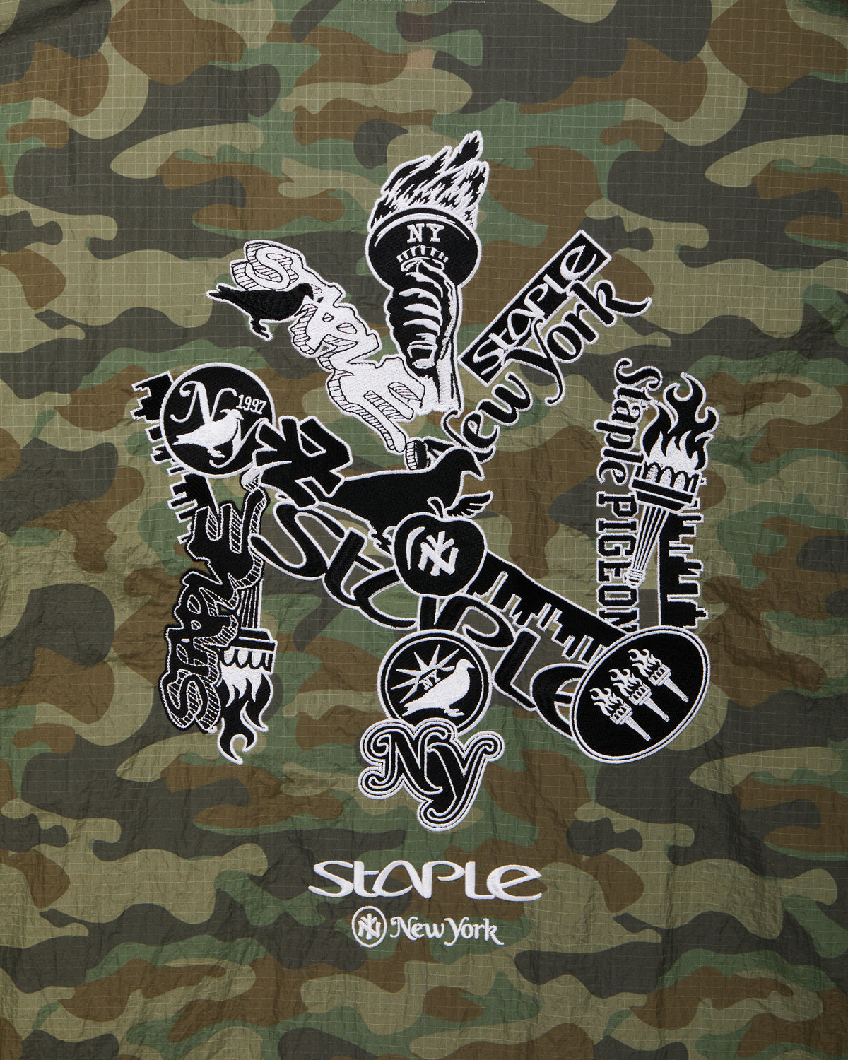 NY Camo Field Jacket - Jacket | Staple Pigeon