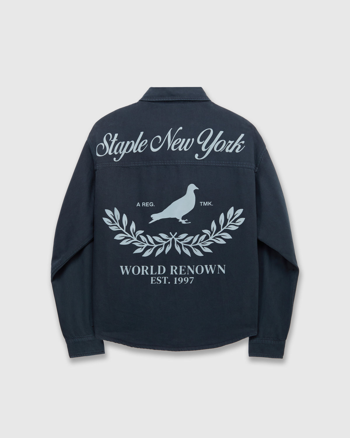 Wreath Twill Shirt - LS Woven | Staple Pigeon