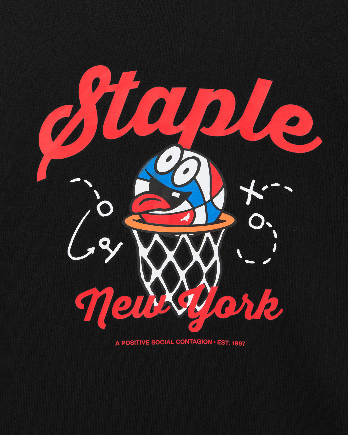 NY Basketball Tee - SS Tee | Staple Pigeon
