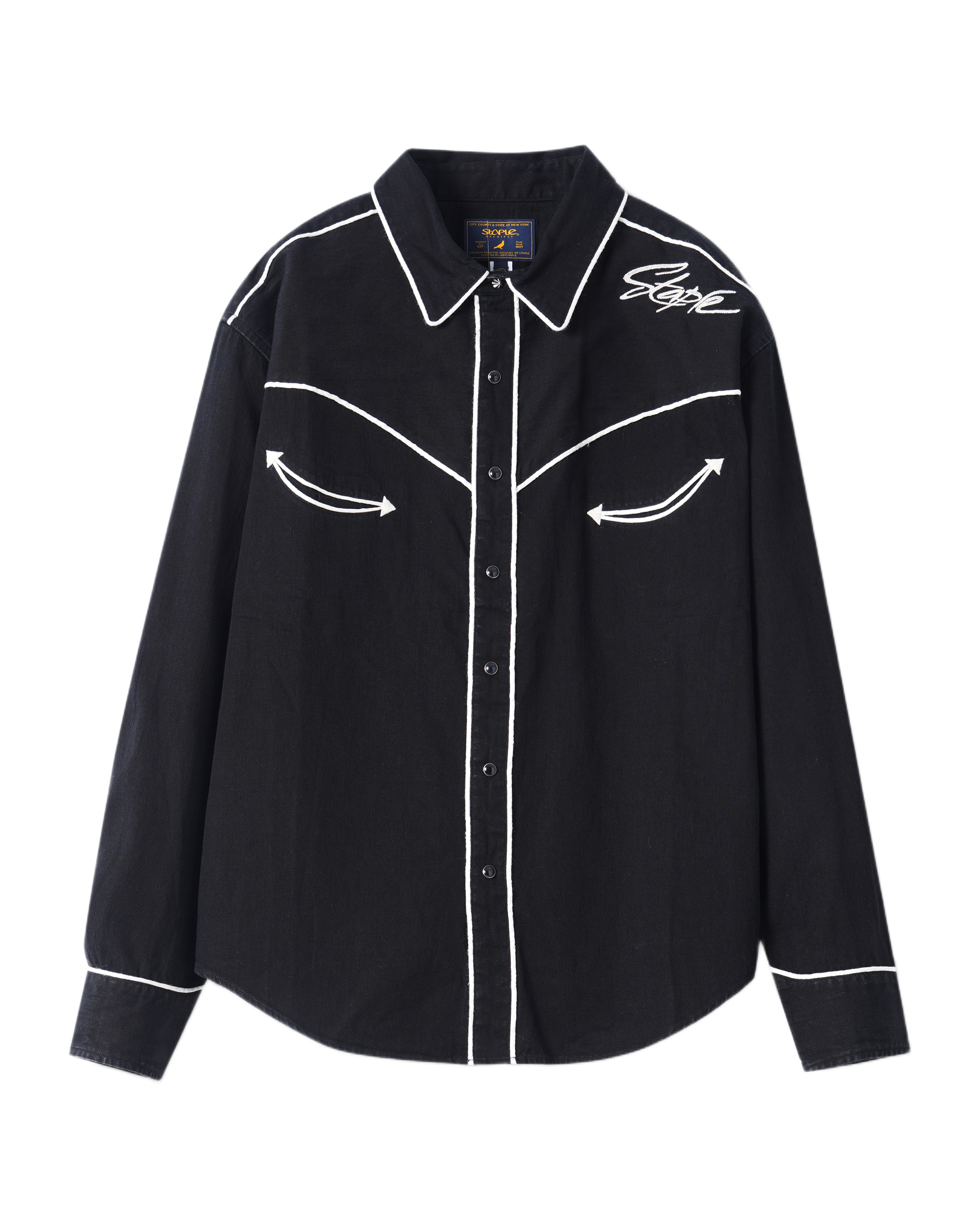 Script Western Shirt - Woven | Staple Pigeon