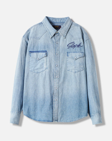 Moonrise Chambray Shirt - Woven | Staple Pigeon