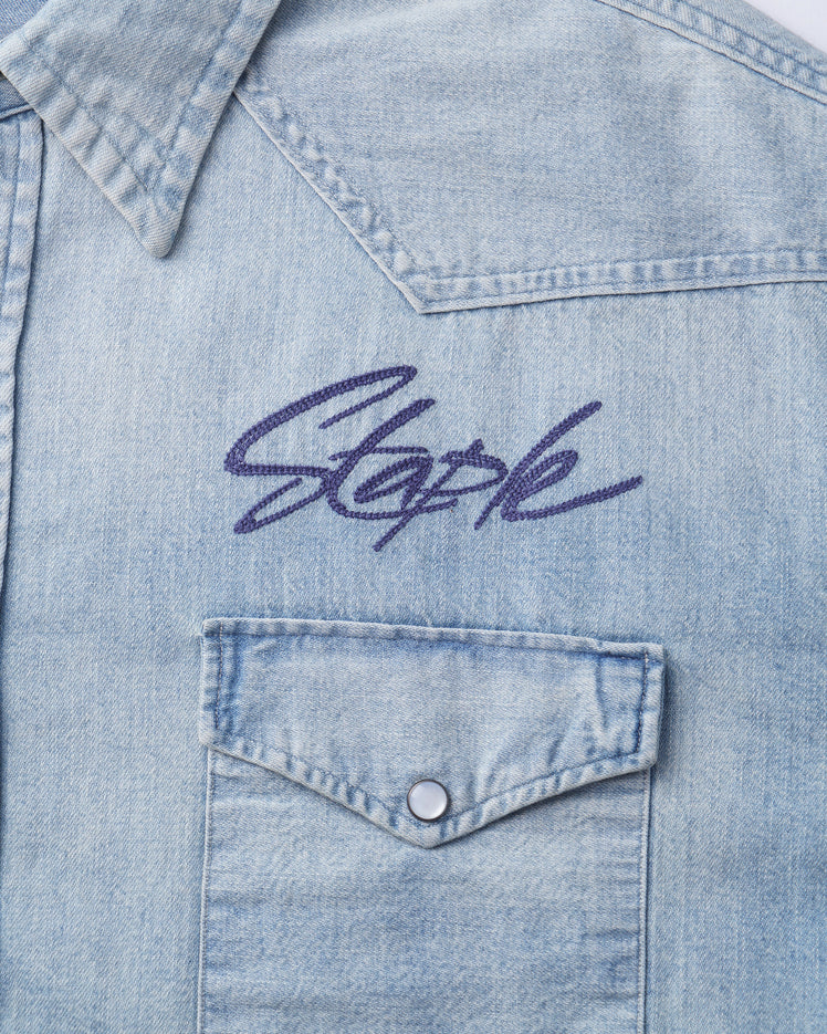 Moonrise Chambray Shirt - Woven | Staple Pigeon