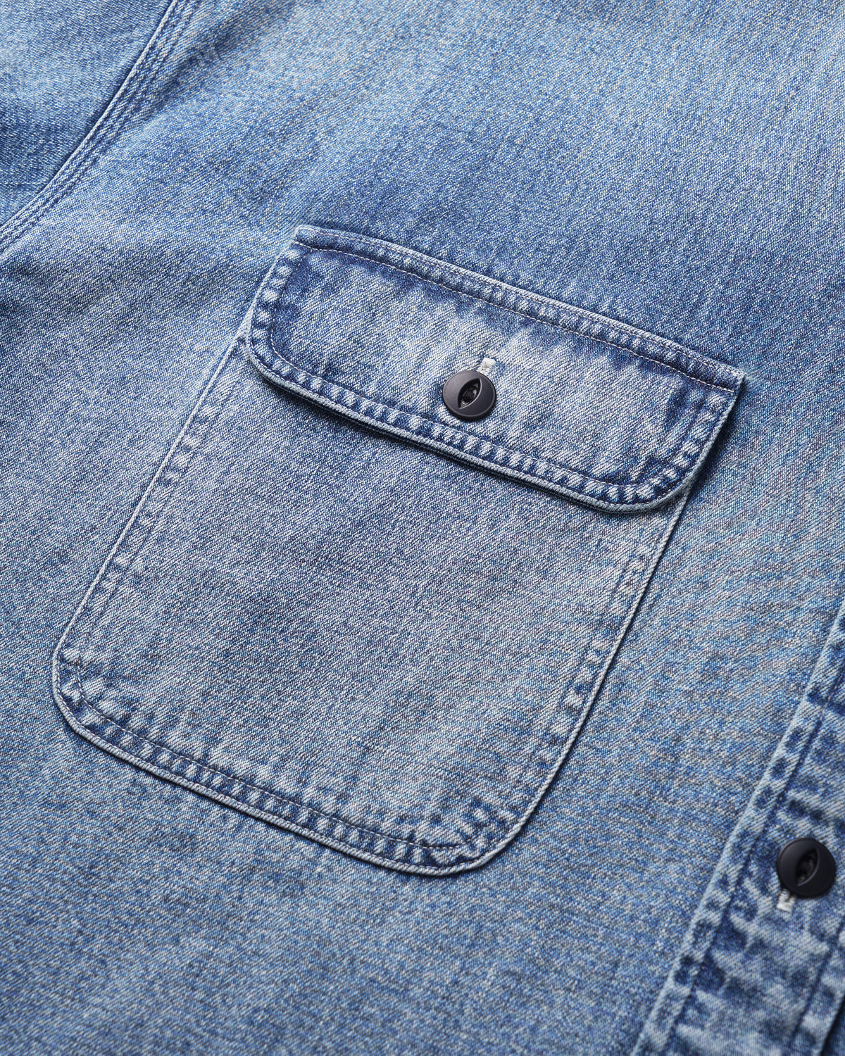 In Flight Denim Shirt - Woven Sht | Staple Pigeon