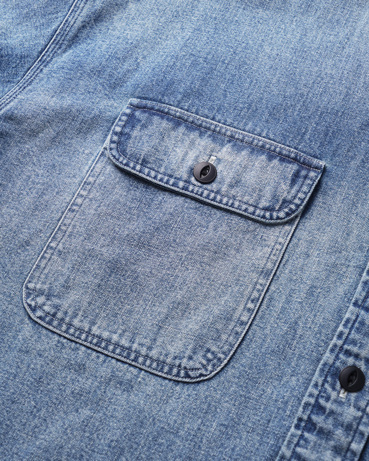 In Flight Denim Shirt - Woven | Staple Pigeon